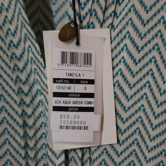 🌹Aqua Green Blouse - Picture 3 of 6